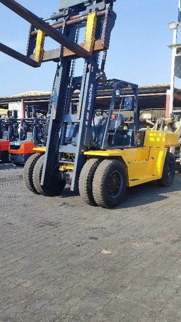 رافعات شوكية للايجار في الرياض | تأجير فوركلفت ديزل حمولة 10 طن — 15 طن — 25 طن // 2026 — Heavy Forklift _ رفع ثقيل