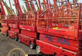 سيزرلفت رافعه مقصيه scissorlift for rent Jaddah