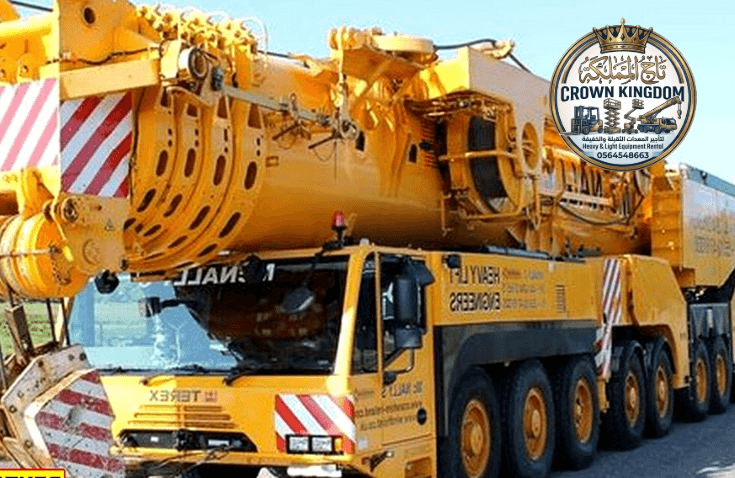 تأجير كرينات في الدمام | حمولة 50ط/120ط – أوناش القطاع الصناعي — Mega Crane _ ونش تلسكوبي