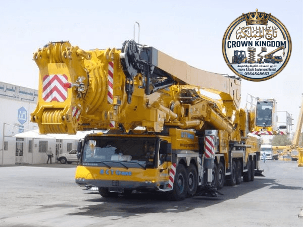 تأجير كرينات في الدمام | حمولة 50ط/120ط – أوناش القطاع الصناعي — Mega Crane _ ونش تلسكوبي