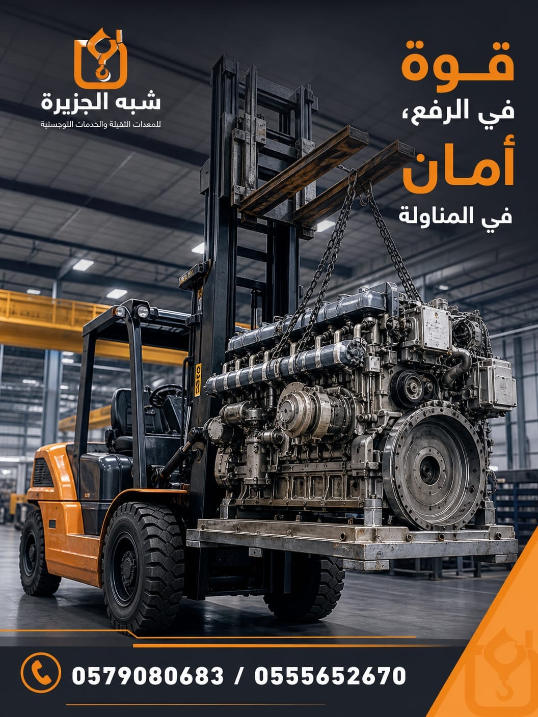 فوركلفت للايجار بجدة # تأجير رافعات شوكية حديثة ديزل بجدة