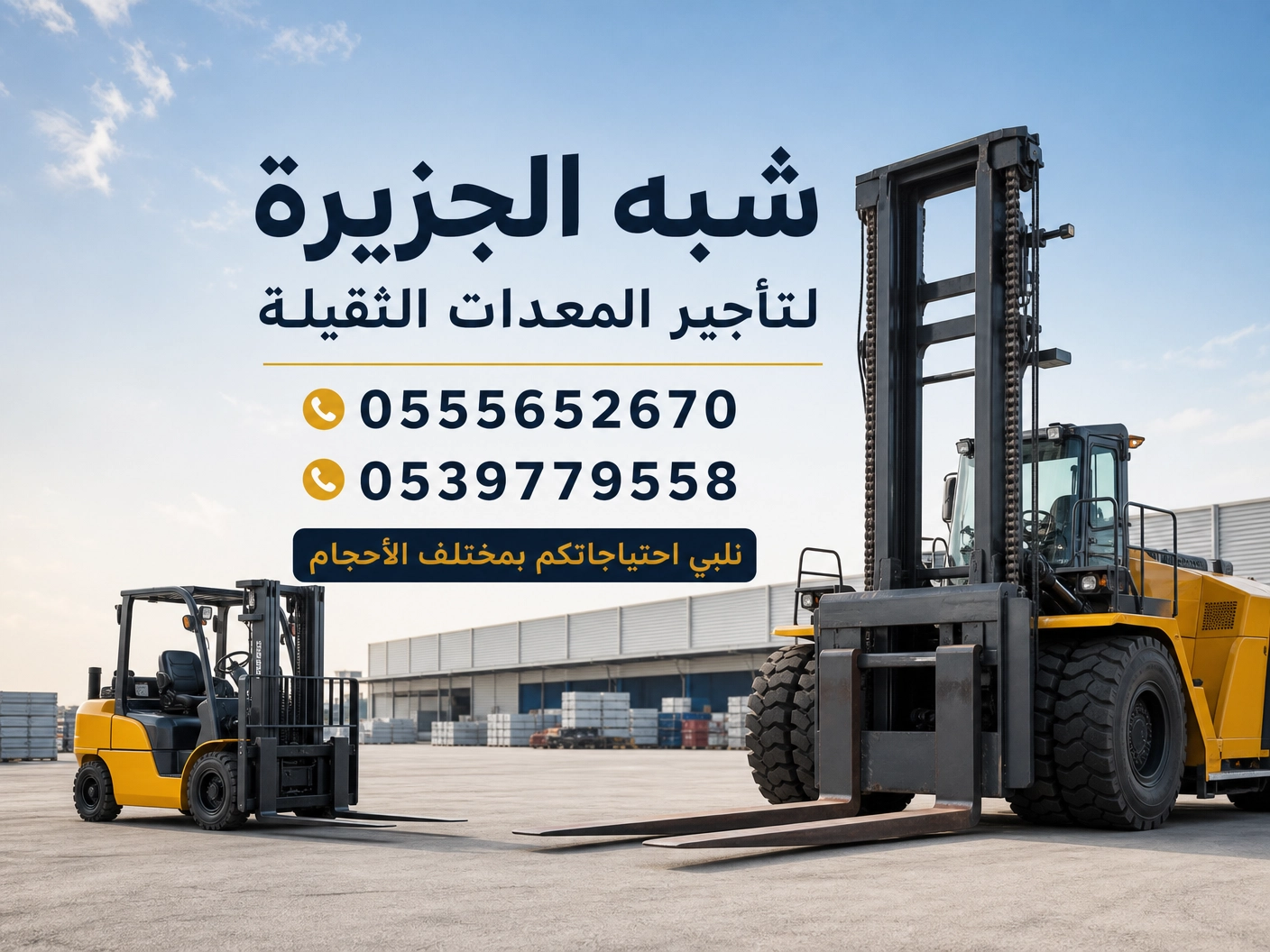 فوركلفت للايجار في جدة / بجدة || رافعات شوكية للايجار في جدة / بجدة || تاجير رافعات_ معدات // 2026 ••||