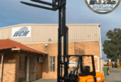 فوركلفت للايجار في الدمام | حمولة 5ط/12ط – حلول الرفع الصناعي — Diesel Forklift _ مناولة بضائع