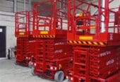 سيزر لفت للإيجار بالدمام ◆ Scissor Lift Rental Dammam ◆ رافعات مقصية 8-16 متر ◆ أسعار منافسة 📞 0564548663