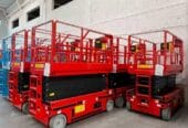 سيزر لفت للإيجار بالدمام ◆ Scissor Lift Rental Dammam ◆ رافعات مقصية 8-16 متر ◆ أسعار منافسة 📞 0564548663