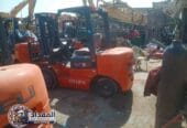 رافعات شوكية (فوركلفت / FORKLIFT) للإيجار في الهفوف | سعات 1 طن – 16 طن – يومي / شهري