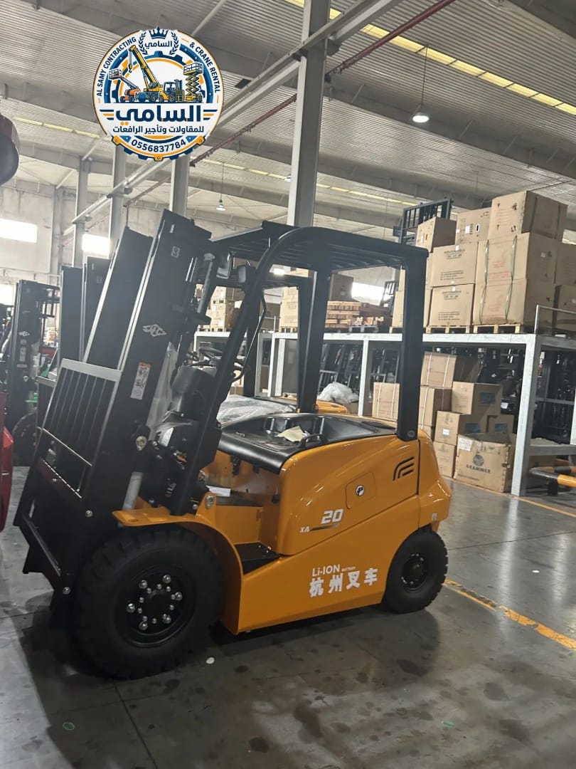 تأجير رافعات شوكية فوركلفت بالدمام والجبيل والهفوف – Forklift للإيجار | السامي للمقاولات – تأجير يومي وشهري