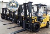 رافعات شوكية (فوركلفت / FORKLIFT) للإيجار في الخبر | سعات 1 طن – 16 طن – يومي / شهري