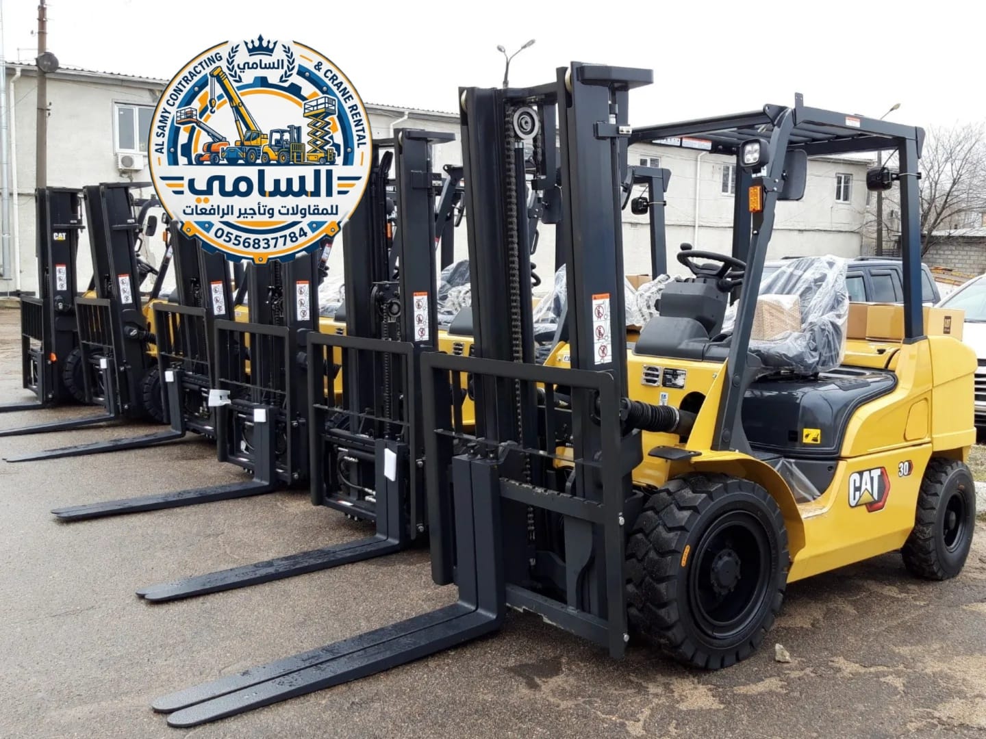 رافعات شوكية (فوركلفت / FORKLIFT) للإيجار في الخبر | سعات 1 طن – 16 طن – يومي / شهري