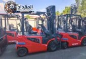 فوركلفت كهربائي للايجار الرياض | رافعات شوكية 1–8 طن للمستودعات | هادئ وآمن 2026