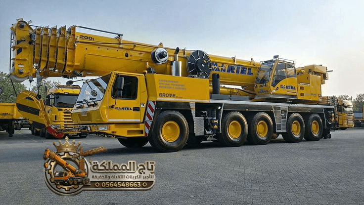 ​⫸ تأجير كرينات الجبيل ▬ كرين موبايل تادانو 100 طن ▬ فحص أرامكو معتمد ▬ 2026 ⫷