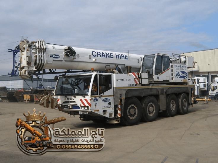 ​⫸ تأجير كرينات الجبيل ▬ كرين موبايل تادانو 100 طن ▬ فحص أرامكو معتمد ▬ 2026 ⫷