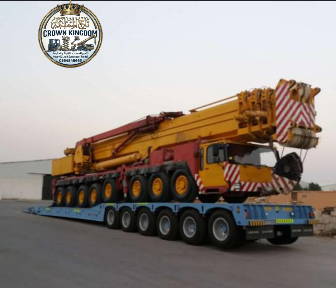 تأجير كرينات في الجبيل • رافعات صناعية ضخمة — 25T إلى 150T | مصانع ومشاريع بترولية 🏭