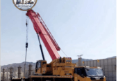 تأجير كرينات في الجبيل • رافعات صناعية ضخمة — 25T إلى 150T | مصانع ومشاريع بترولية 🏭