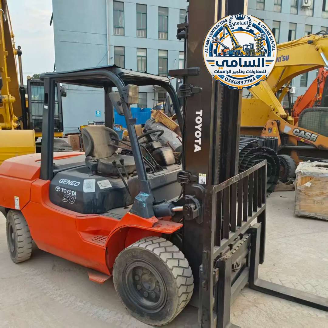 فوركلفت للإيجار في المدينة المنورة | رافعات شوكية 1–20 طن يومي/أسبوعي/شهري | موديلات 2026 | شركة السامي 0556837784