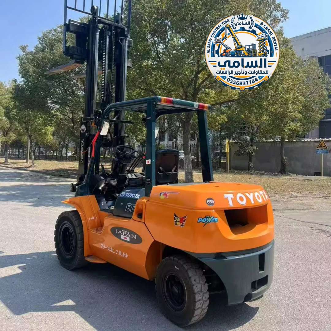 فوركلفت للإيجار في الجبيل | رافعات شوكية 1–20 طن يومي/أسبوعي/شهري | موديلات 2026 | شركة السامي 0556837784