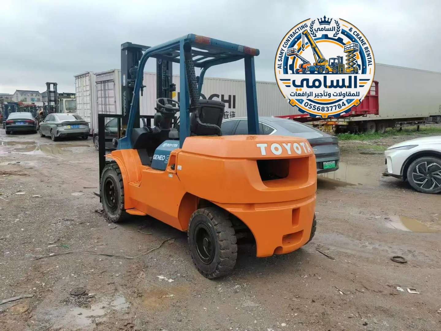 فوركلفت للإيجار في الدمام | رافعات شوكية 1–20 طن يومي/أسبوعي/شهري | موديلات 2026 | شركة السامي 0556837784
