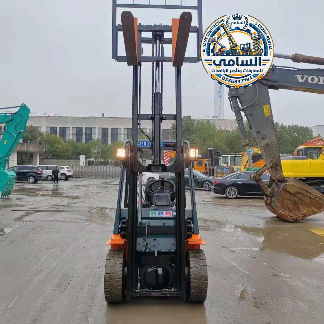 فوركلفت للإيجار في المدينة المنورة | رافعات شوكية 1–20 طن يومي/أسبوعي/شهري | موديلات 2026 | شركة السامي 0556837784