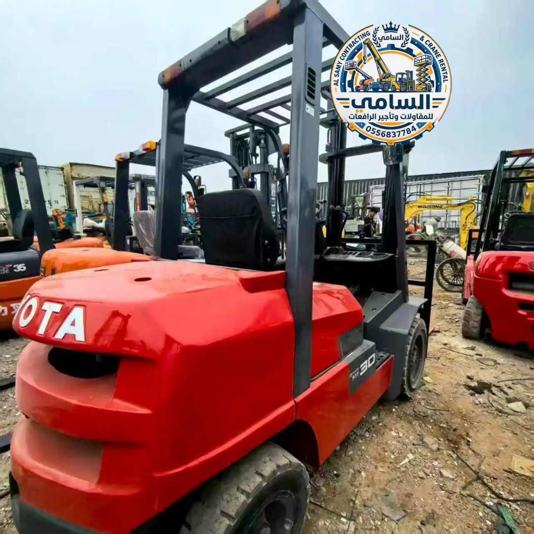 فوركلفت للإيجار في مكة المكرمة | رافعات شوكية 1–20 طن يومي/أسبوعي/شهري | موديلات 2026 | شركة السامي 0556837784