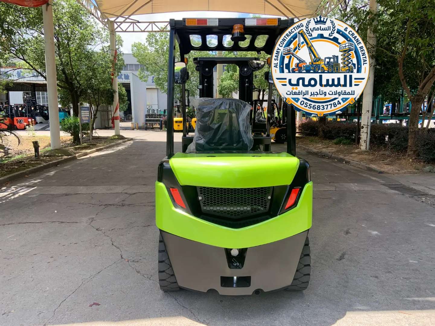 فوركلفت للإيجار في مكة المكرمة | رافعات شوكية 1–20 طن يومي/أسبوعي/شهري | موديلات 2026 | شركة السامي 0556837784