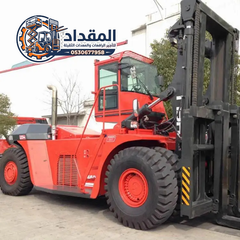 تأجير رافعات شوكية في الرياض | فوركلفت ديزل وكهرباء 3 إلى 25 طن | معدات حديثة 2026 | المقداد لتأجير المعدات 0530677958