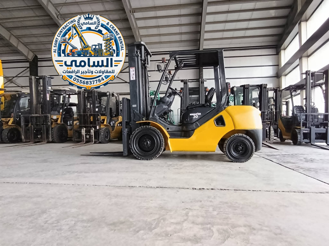 فوركلفت للإيجار في الرياض والدرعية | تأجير رافعات شوكية 1.5 – 20 طن يومي، شهري | 2026
