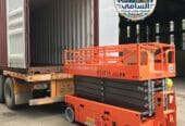 سيزر لفت للإيجار في الرياض | تأجير رافعات مقصية 6–18 متر يومي، شهري | السامي للمقاولات | 0556837784
