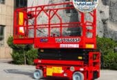 سيزر لفت للإيجار في جدة | رافعات مقصية 8–18 متر يومي/أسبوعي/شهري | موديلات 2026 | شركة السامي 0556837784