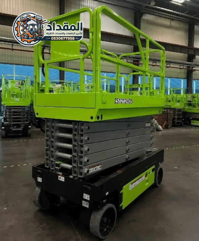 🏗️ رافعات مقصية للإيجار في جدة 2026 | SCISSOR LIFT RENTAL JEDDAH | أعمال الصيانة والإنارة والتكييف | إيجار يومي وشهري وسنوي ⚡