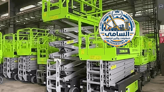 سيزر لفت للإيجار في جدة | رافعات مقصية حديثة (2026)
