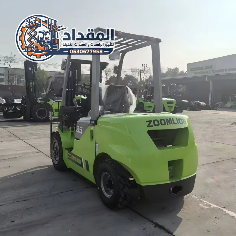 تأجير رافعات شوكية في المدينة المنورة | فوركلفت ديزل وكهرباء 3 إلى 25 طن | معدات حديثة 2026 | المقداد لتأجير المعدات 0530677958