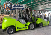 تأجير رافعات شوكية في القطيف | فوركلفت ديزل وكهرباء 3 إلى 25 طن | معدات حديثة 2026 | المقداد لتأجير المعدات 0530677958