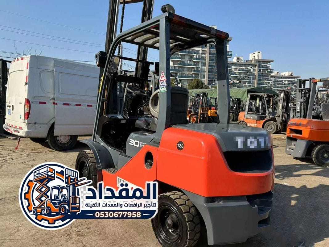تأجير رافعات شوكية فوركلفت في جدة – جميع الأوزان – 0530677958