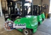 رافعات شوكية للإيجار في الرياض | تأجير FORKLIFTs في الخرج والمزاحمية يومي/أسبوعي/ شهري | 2026