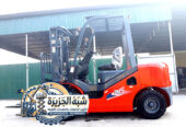 رافعة شوكية للايجار بجدة 🔻 شركة شبه الجزيرة للتاجير 🛠 0555652670 🏗