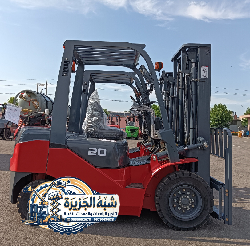 تاجير رافعات شوكية بجدة 💯 0555652670 🔻 مؤسسة شبه الجزيرة لتاجير المعدات الثقيلة 🏗