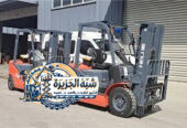 تاجير رافعات شوكية بالرياض # ترتيب الطبالي على الرفوف العالية للمخازن والمستودعات