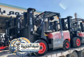 تاجير رافعات شوكية بجدة 💯 0555652670 🔻 مؤسسة شبه الجزيرة لتاجير المعدات الثقيلة 🏗