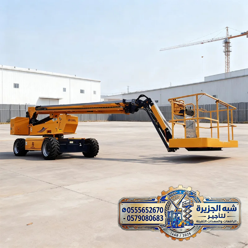 مان لفت للايجار بجدة 💯 0555652670 🔻 شركة شبه الجزيرة لتاجير المعدات الثقيلة 🏗