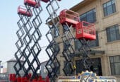 سيزرلفت للايجار بجدة 💯 0555652670 🔻 شركة شبه الجزيرة لتاجير المعدات الثقيلة 🏗