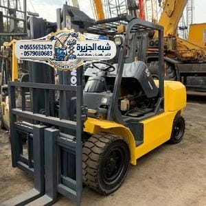 تأجير رافعات شوكية حديثة ديزل فوركلفت جديد للإيجار بالرياض # 0555652670