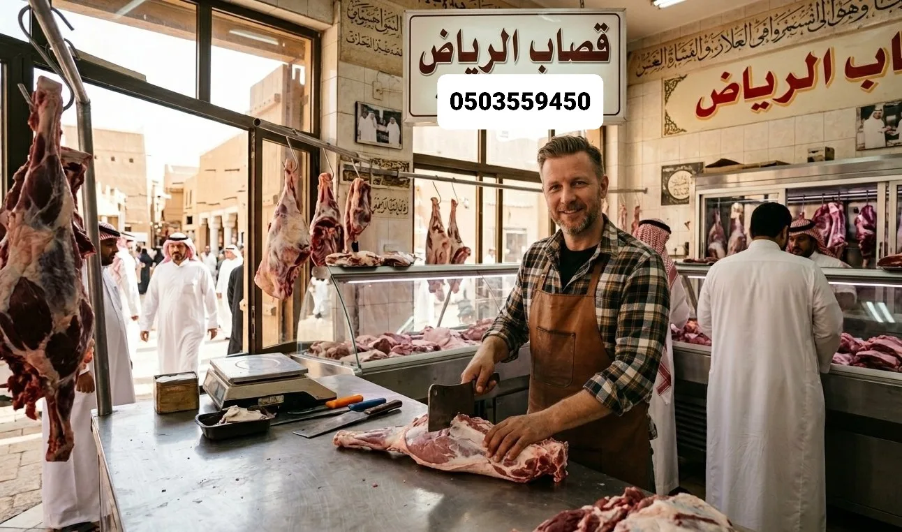 قصاب ماهر بالرياض