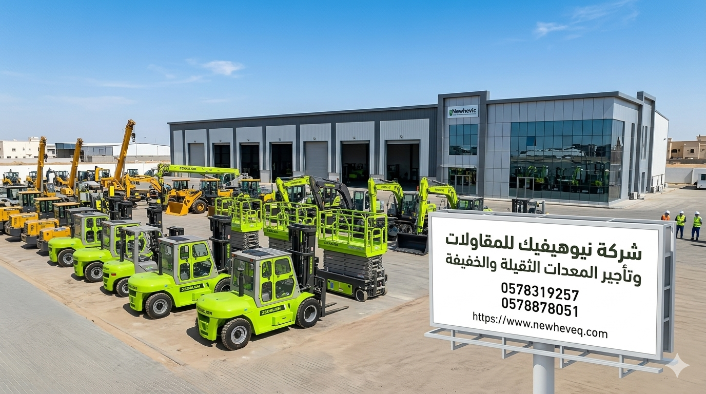 شركة نيوهيفيك للمقاولات وتأجير المعدات الثقيلة والخفيفة