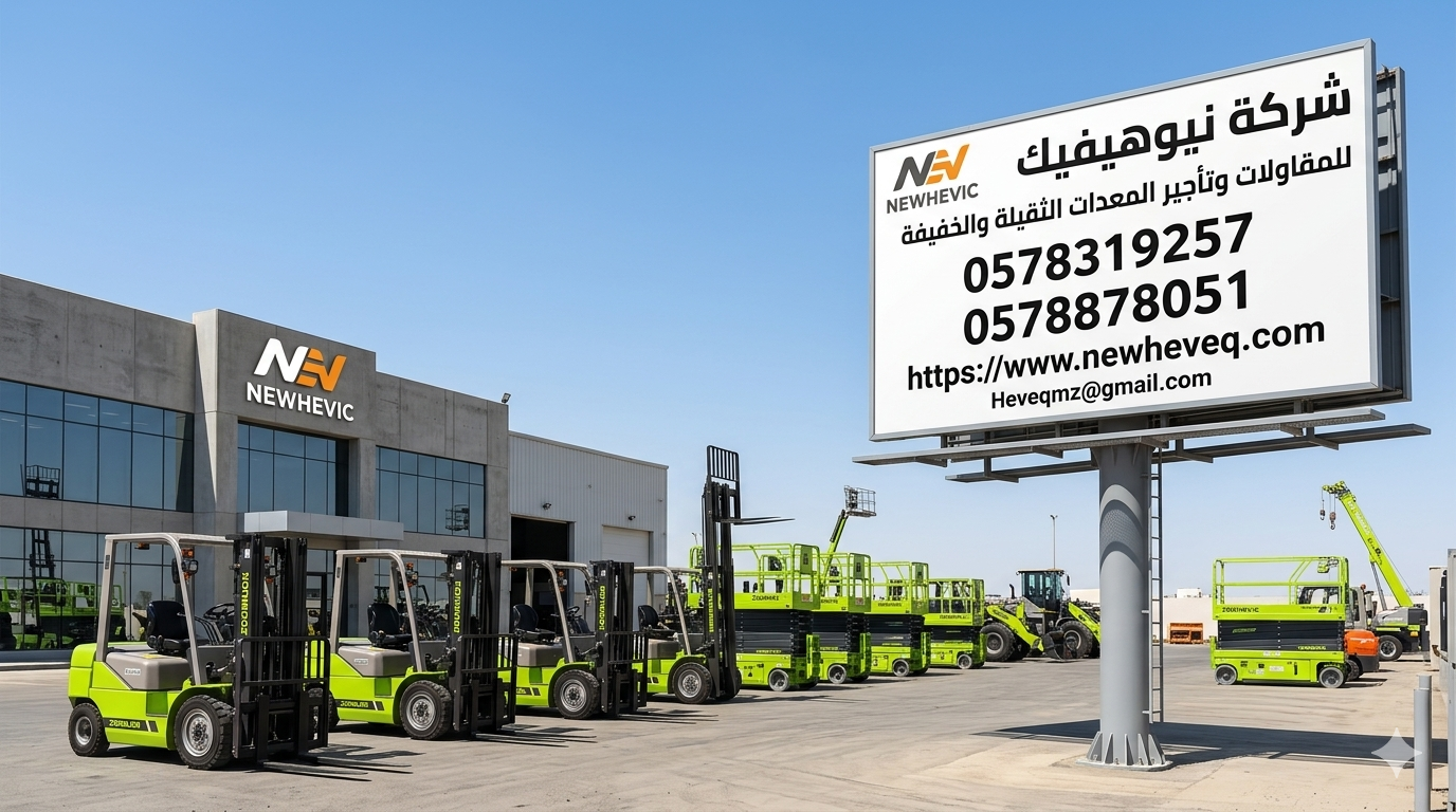شركة نيوهيفيك للمقاولات وتأجير المعدات الثقيلة والخفيفة