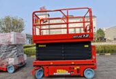 رافعة مقصية 16متر للإيجار بجدة – 16 meter scissor lift for rent in Jeddah