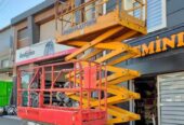 سيزرلفت للايجار في جده# مان لفت للايجار #📞📞Scissor lifts for rent in Jeddah 0558742377