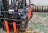 رافعات شوكية تويوتا للإيجار حمولة 2 طن و3 طن و5 طن للمشاريع الصناعية والتجارية وأعمال التحميل والتنزيل | رافعات النصر لتأجير المعدات الثقيلة والخفيفة