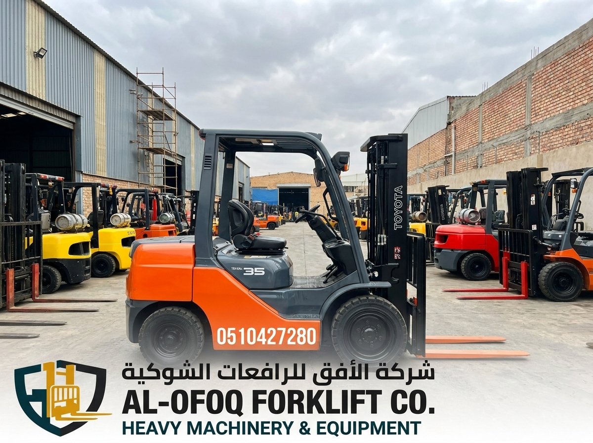فوركلفت للإيجار الرياض رافعات شوكية | ايجار يومي شهري سنوي / 0510427280