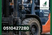 تأجير رافعات شوكية للمستودعات والدعم اللوجستي – شركة وتد 0510427280