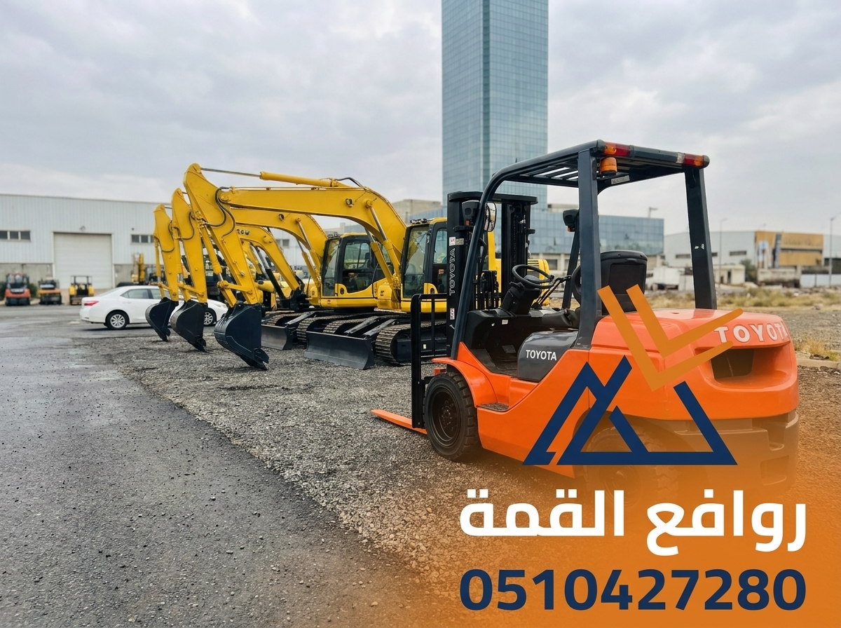 رافعة شوكية للايجار شهري و يومي و مشاوير و سنوي forklift for rent Monthly, daily, and yearly